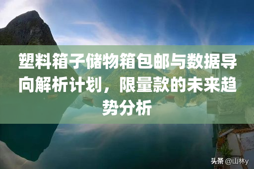 塑料箱子储物箱包邮与数据导向解析计划，限量款的未来趋势分析