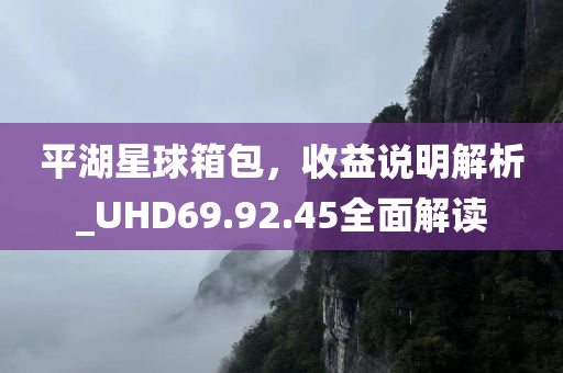 平湖星球箱包，收益说明解析_UHD69.92.45全面解读