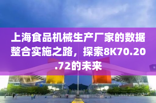 上海食品机械生产厂家的数据整合实施之路，探索8K70.20.72的未来