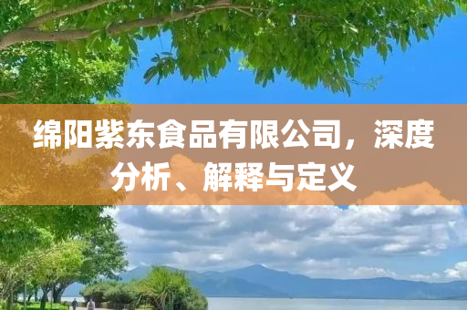 绵阳紫东食品有限公司，深度分析、解释与定义