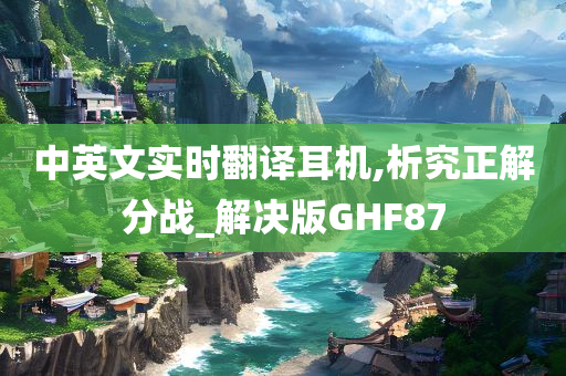 中英文实时翻译耳机,析究正解分战_解决版GHF87