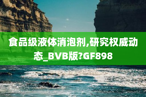 食品级液体消泡剂,研究权威动态_BVB版?GF898