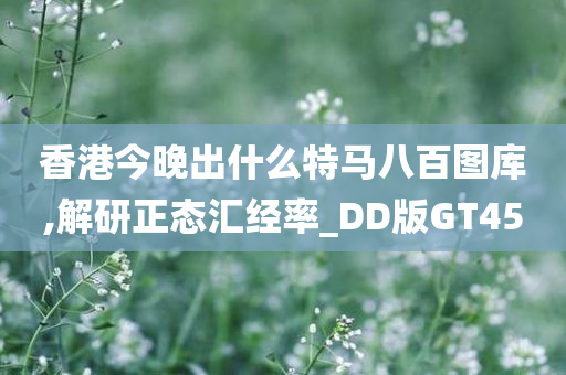 香港今晚出什么特马八百图库,解研正态汇经率_DD版GT45