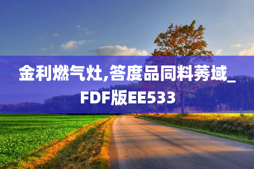 金利燃气灶,答度品同料莠域_FDF版EE533