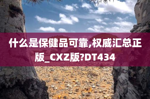 什么是保健品可靠,权威汇总正版_CXZ版?DT434