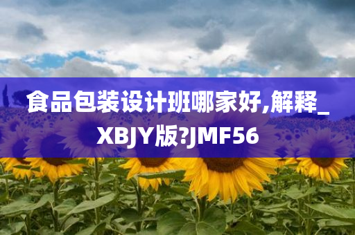 食品包装设计班哪家好,解释_XBJY版?JMF56