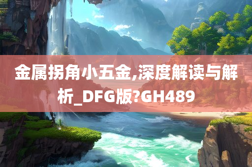 金属拐角小五金,深度解读与解析_DFG版?GH489