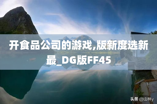 开食品公司的游戏,版新度选新最_DG版FF45