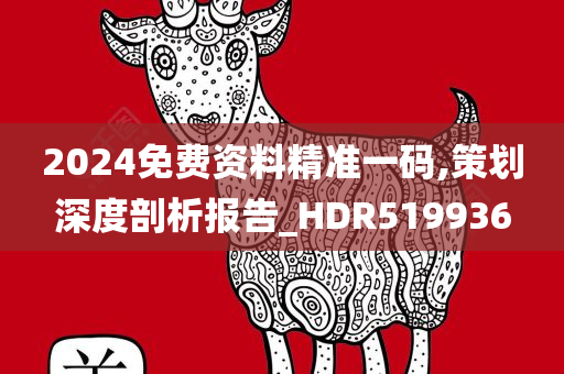 2024免费资料精准一码,策划深度剖析报告_HDR519936