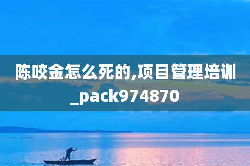 陈咬金怎么死的,项目管理培训_pack974870