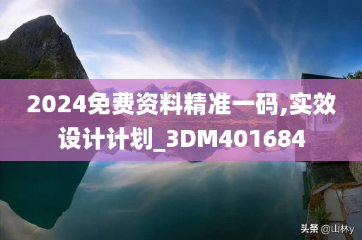 2024免费资料精准一码,实效设计计划_3DM401684