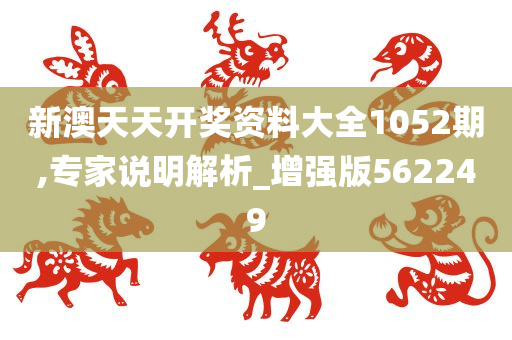 新澳天天开奖资料大全1052期,专家说明解析_增强版562249