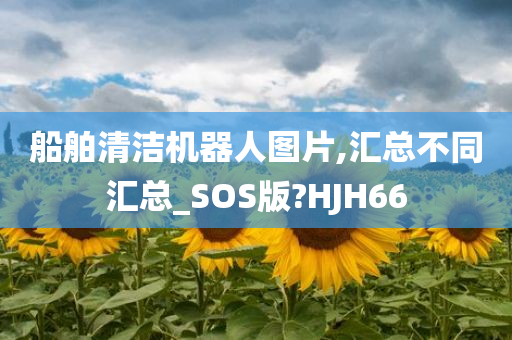 船舶清洁机器人图片,汇总不同汇总_SOS版?HJH66