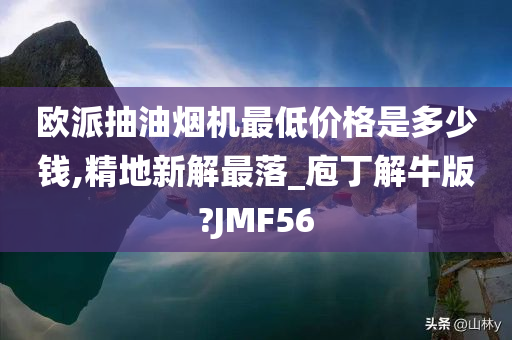 欧派抽油烟机最低价格是多少钱,精地新解最落_庖丁解牛版?JMF56