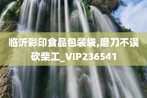 临沂彩印食品包装袋,磨刀不误砍柴工_VIP236541