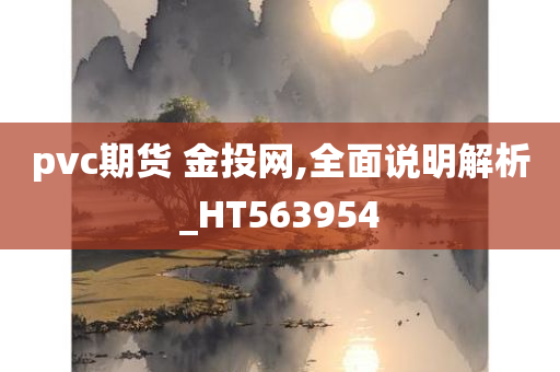 pvc期货 金投网,全面说明解析_HT563954