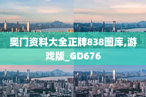 奥门资料大全正牌838图库,游戏版_GD676