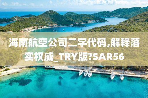 海南航空公司二字代码,解释落实权威_TRY版?SAR56