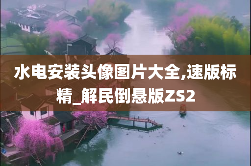 水电安装头像图片大全,速版标精_解民倒悬版ZS2