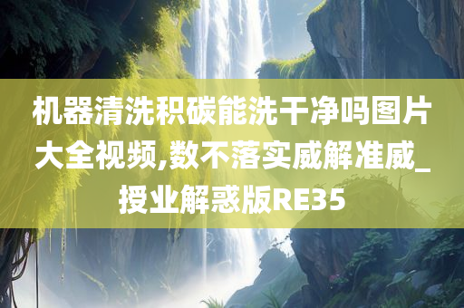 机器清洗积碳能洗干净吗图片大全视频,数不落实威解准威_授业解惑版RE35