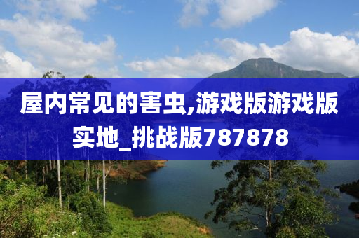 屋内常见的害虫,游戏版游戏版实地_挑战版787878