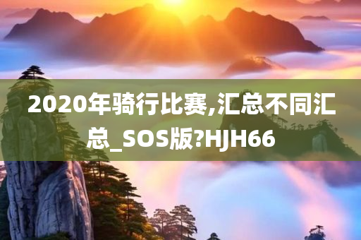 2020年骑行比赛,汇总不同汇总_SOS版?HJH66