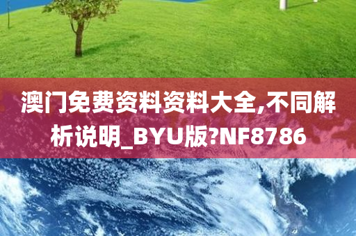 澳门免费资料资料大全,不同解析说明_BYU版?NF8786