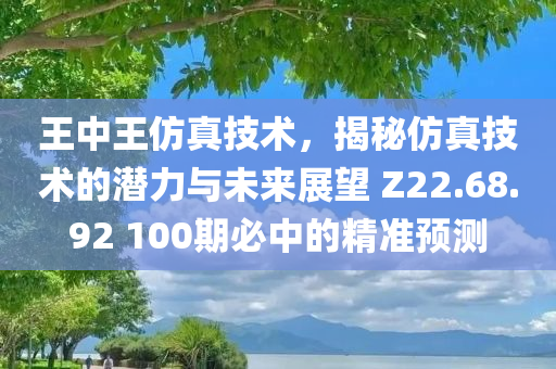 王中王仿真技术，揭秘仿真技术的潜力与未来展望 Z22.68.92 100期必中的精准预测