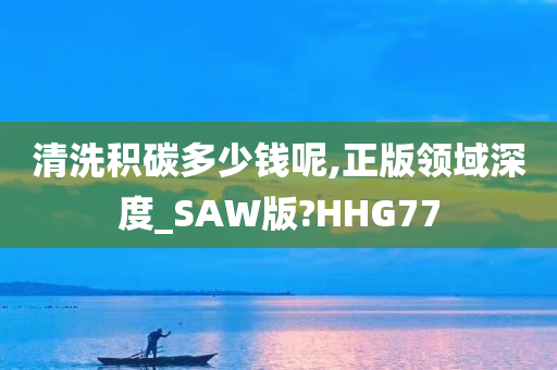 清洗积碳多少钱呢,正版领域深度_SAW版?HHG77