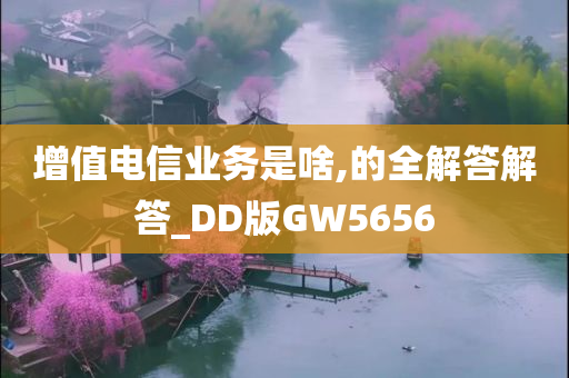 增值电信业务是啥,的全解答解答_DD版GW5656