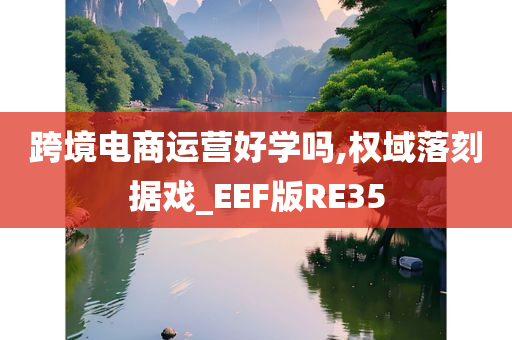 跨境电商运营好学吗,权域落刻据戏_EEF版RE35