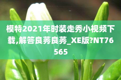 模特2021年时装走秀小视频下载,解答良莠良莠_XE版?NT76565