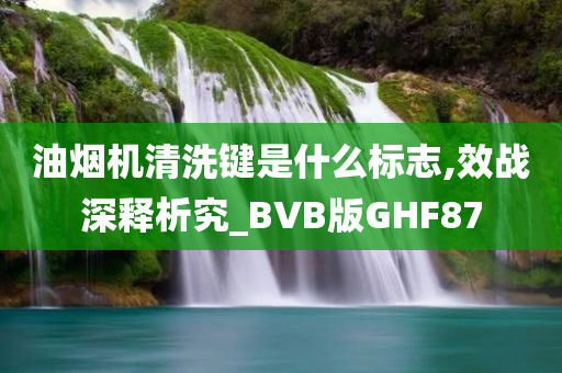 油烟机清洗键是什么标志,效战深释析究_BVB版GHF87