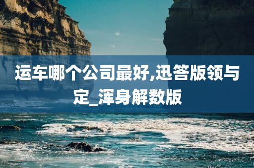 运车哪个公司最好,迅答版领与定_浑身解数版