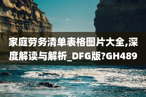 家庭劳务清单表格图片大全,深度解读与解析_DFG版?GH489