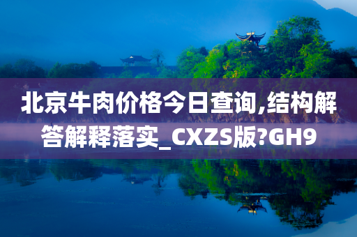 北京牛肉价格今日查询,结构解答解释落实_CXZS版?GH9