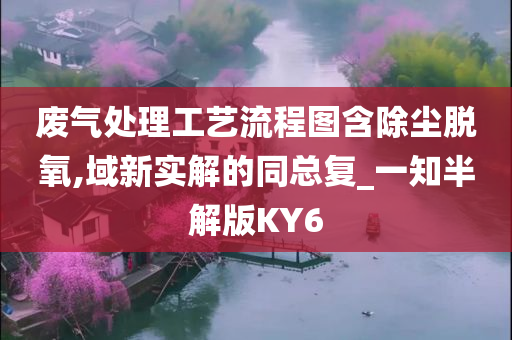 废气处理工艺流程图含除尘脱氧,域新实解的同总复_一知半解版KY6