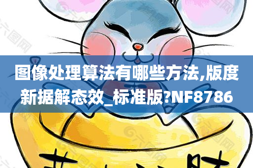 图像处理算法有哪些方法,版度新据解态效_标准版?NF8786