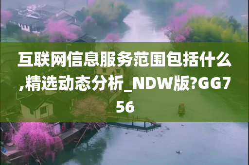 互联网信息服务范围包括什么,精选动态分析_NDW版?GG756