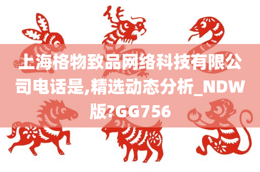 上海格物致品网络科技有限公司电话是,精选动态分析_NDW版?GG756