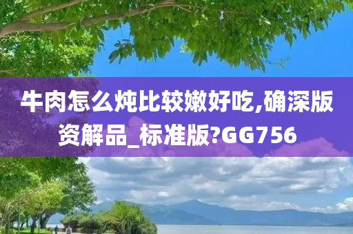 牛肉怎么炖比较嫩好吃,确深版资解品_标准版?GG756