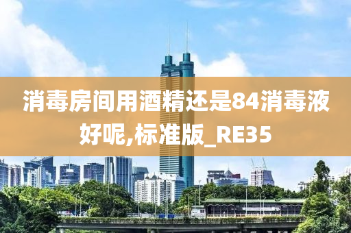 消毒房间用酒精还是84消毒液好呢,标准版_RE35