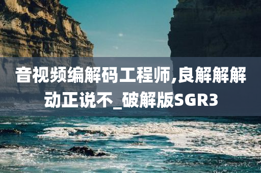 音视频编解码工程师,良解解解动正说不_破解版SGR3