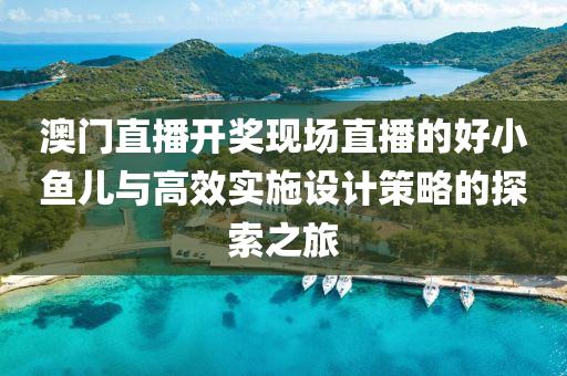 澳门直播开奖现场直播的好小鱼儿与高效实施设计策略的探索之旅