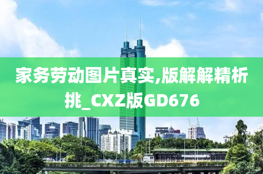 家务劳动图片真实,版解解精析挑_CXZ版GD676