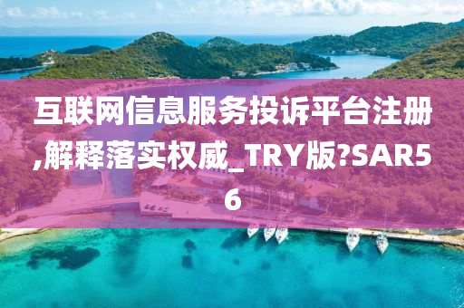 互联网信息服务投诉平台注册,解释落实权威_TRY版?SAR56