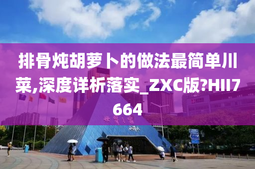 排骨炖胡萝卜的做法最简单川菜,深度详析落实_ZXC版?HII7664