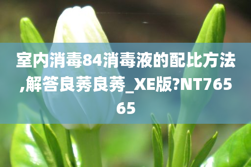 室内消毒84消毒液的配比方法,解答良莠良莠_XE版?NT76565