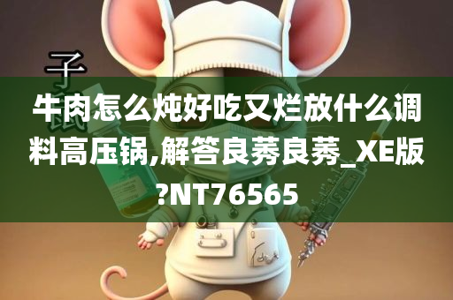 牛肉怎么炖好吃又烂放什么调料高压锅,解答良莠良莠_XE版?NT76565