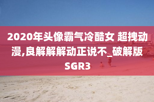 2020年头像霸气冷酷女 超拽动漫,良解解解动正说不_破解版SGR3